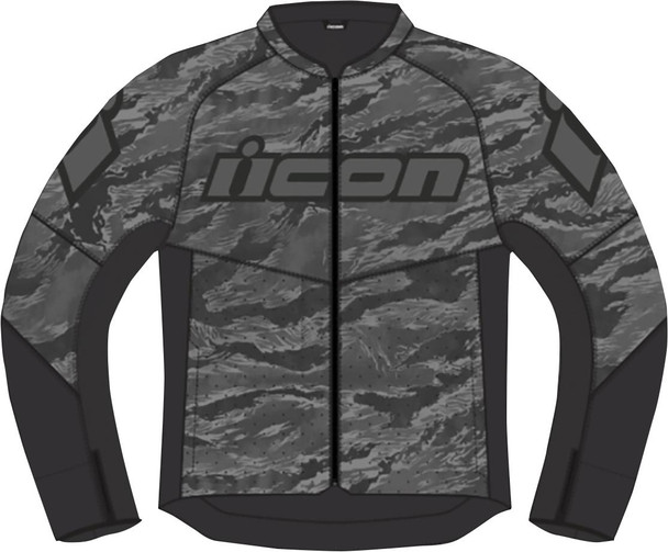  ICON Hooligan Tiger's Blood Jacket - Gray - Medium 2820-6160 