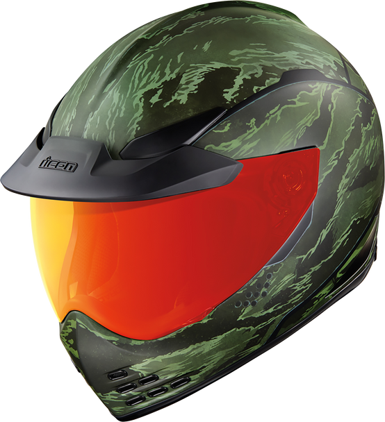ICON Domain* Helmet - Tiger's Blood - Green - 2XL 0101-14928