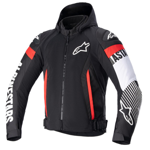  ALPINESTARS Zaca Air Jacket - Black/White/Red - Large 3306423-1231-L 