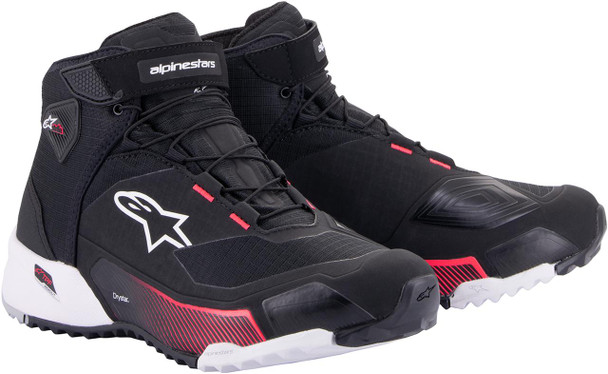  ALPINESTARS Stella CR-X Drystar Shoes - Black/White/Pink - US 8.5 2611523183285 