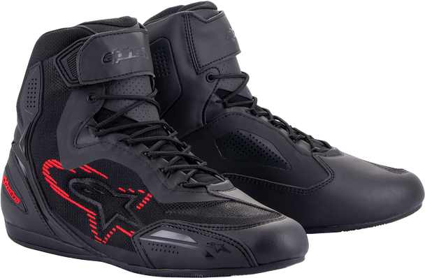 ALPINESTARS Faster-3 Rideknit? Shoes - Black/Gray/Red - US 8 2510319-1993-8