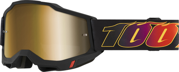 100% Accuri 2 Goggles - El Diablo - True Gold Mirror 50014-00026