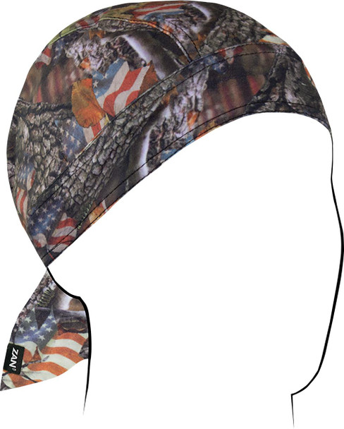  ZAN HEADGEAR Flydanna SportFlex - Patriotic Forest Camo ZL605 