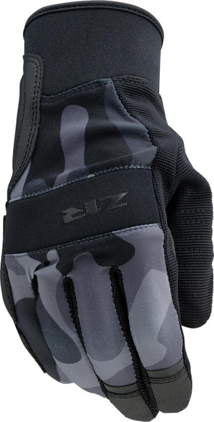  Z1R Billet Gloves - Camo Black/Gray - Large 3330-7562 