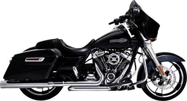 VANCE & HINES Dresser Duals Header System - Chrome 17351 