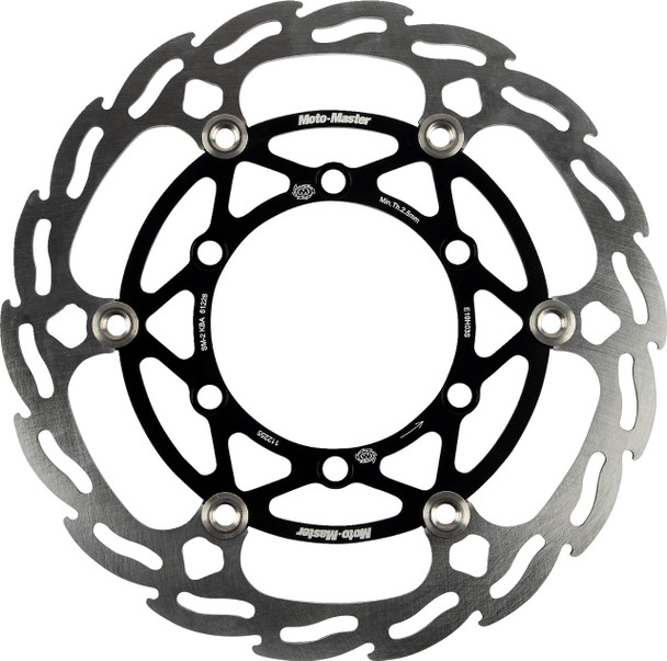  MOTO-MASTER Brake Rotor - Front - Flame 112255-PU 