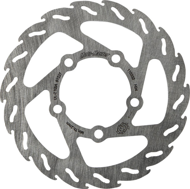  MOTO-MASTER Brake Rotor - Rear - Flame 110332-PU 