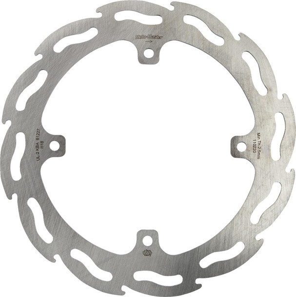  MOTO-MASTER Brake Rotor - Rear - Flame 110220-PU 