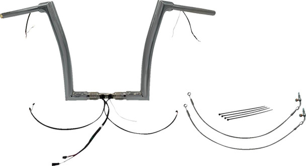 FAT BAGGERS INC. Fat Baggers Inc. 1½" Flat Top Handlebar Kit 14" Chrome 2016-2020 Road Glide Special FLTRXS 602314 