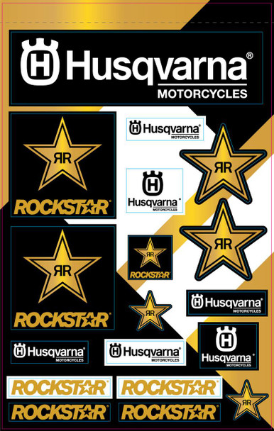  D'COR VISUALS Decal Sheet - Husqvarna Racing 40-70-101 