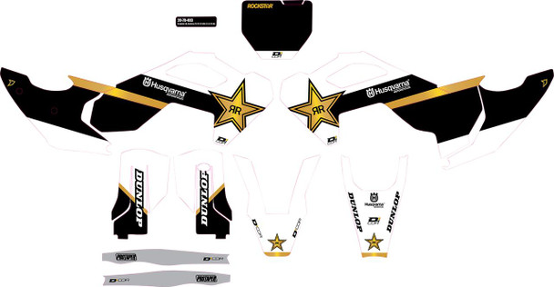  D'COR VISUALS Graphic Kit - Husqvarna 20-70-403 