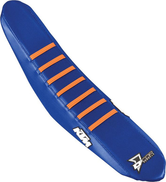  D'COR VISUALS Seat Cover - Navy/Orange - SXF '23-'24 30-30-315 
