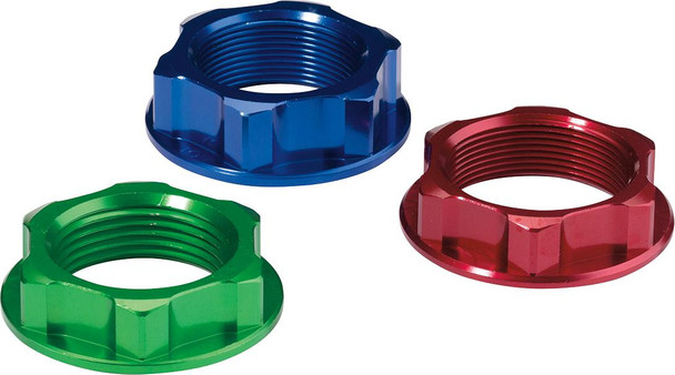  MOOSE RACING Steering Stem Nut - Green C23-2241GN 