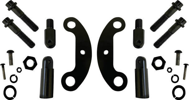  CUSTOM DYNAMICS Fog Light Mount - Black PB-FOG-MOUNT-B 