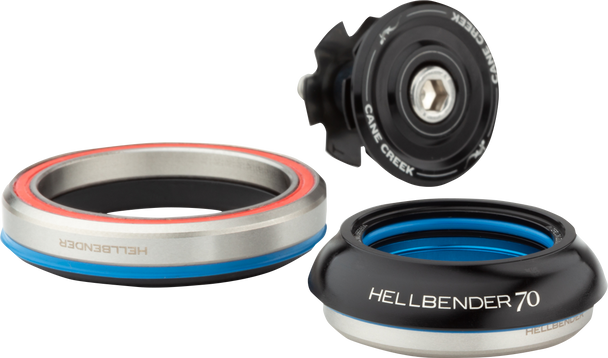 CANE CREEK CYCLING COMPONENTS Hellbender 70 Headset - Complete - IS42/28.6/H9 - IS52/40 - Black BAA1189K