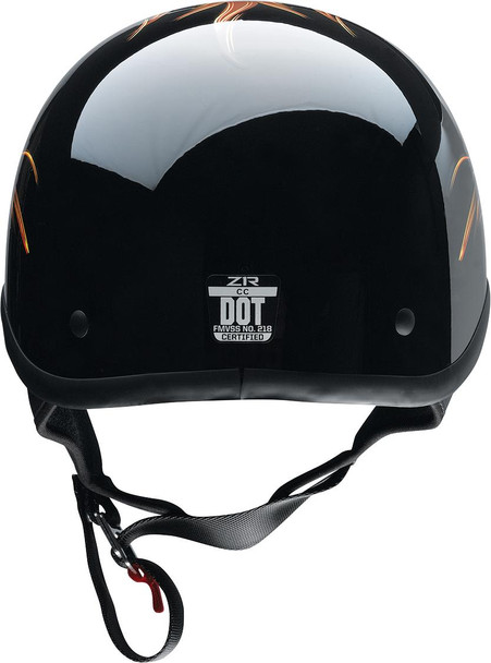 Z1R CC Beanie Helmet Hellfire Orange XS 0103-1345 - J J Motorsports