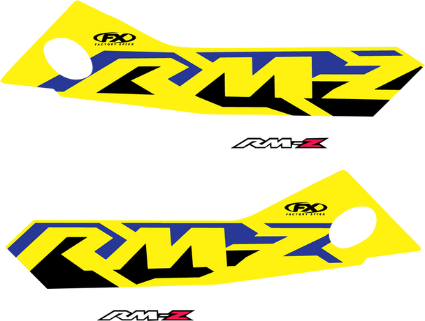 FACTORY EFFEX OEM Tank/Shroud Graphic - Suzuki - RM-Z 250/450 26-05438