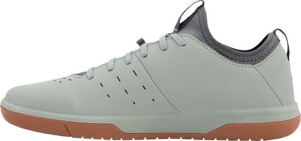 CRANKBROTHERS Stamp Street Fabio Flat Shoes - Sage/Gum - US 13 SSL15670F130