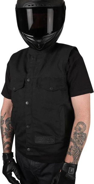  THRASHIN SUPPLY CO. Nightrider v2 Riding Vest - Black - Large TMJ-12-10 