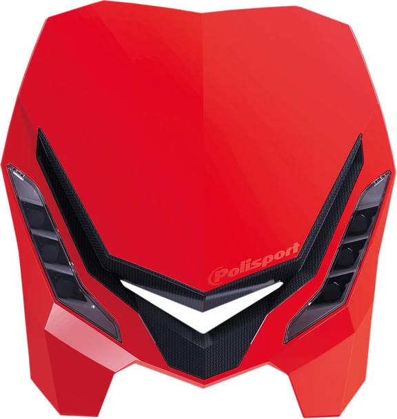  POLISPORT E-Blaze LED Headlight - Red/Black 8670800004 