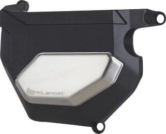  POLISPORT Clutch Cover - Black - Yamaha 8485900001 