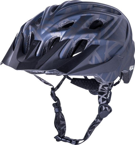  KALI Youth Chakra Plus Helmet - Pyramid - Matte Black 0221421112 
