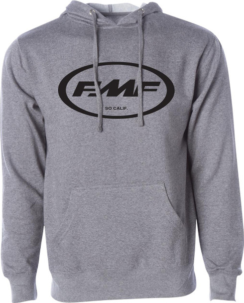  FMF Factory Classic Don Pullover Fleece Hoodie - Gunmetal Heather - Medium FA22121903GHRMD 
