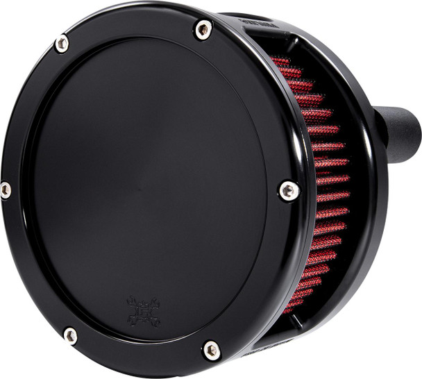  FEULING OIL PUMP CORP. BA Series Air Cleaner Kit - Black Anodized - Red Filter 5433 