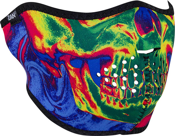  ZAN HEADGEAR Neoprene Half Mask - Therma Skull WNFM610H 
