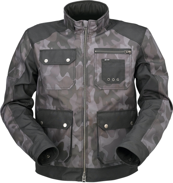 Z1R Camo Jacket - Camo Gray/Black - 5XL 2820-5970