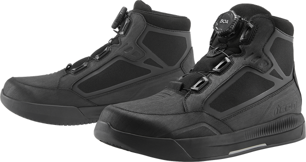 ICON Patrol 3* Waterproof Boots - Black - Size 11 3403-1287
