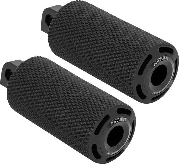 ARLEN NESS Cush Footpegs - Female - Black 400-032