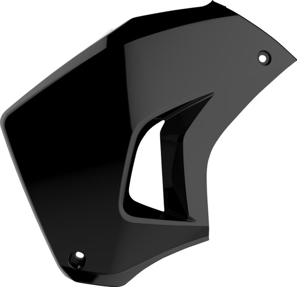  POLISPORT Radiator Cover - Left - Black - KLR 650 8420100001 