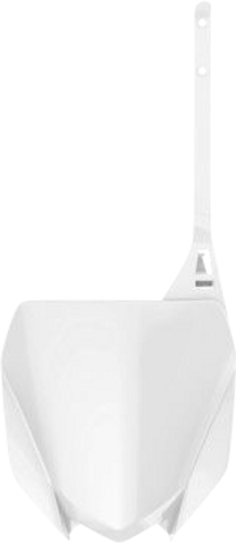 POLISPORT Number Plate - OEM White - YZ 250F/450F 8666000008
