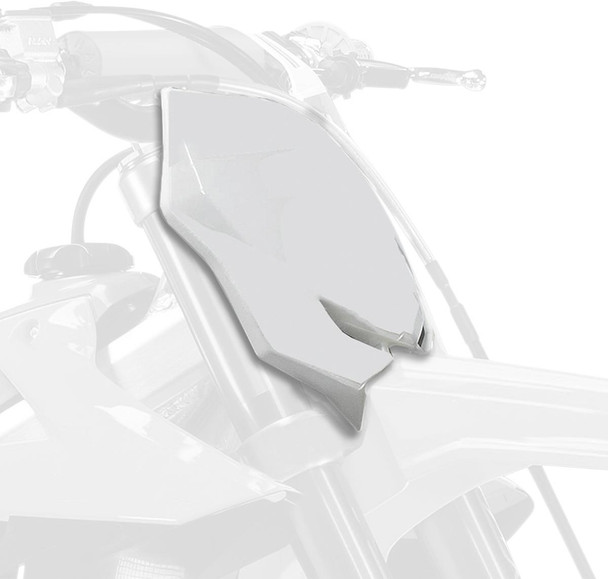 POLISPORT Number Plate - OEM White - RM-Z 450 8666100002 