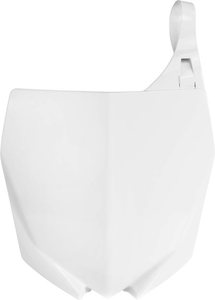  POLISPORT Number Plate - White - YZ 85 8665500001 