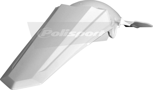  POLISPORT Fender - Rear - OEM White - YZ 250F 8553300001 