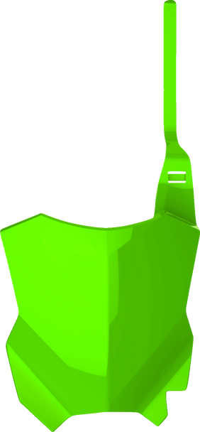 POLISPORT Number Plate - Lime Green - KX 250F/450F 8665900006