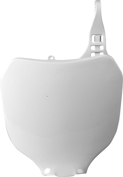  POLISPORT Number Plate - White - YZ/YZF 8658000001 
