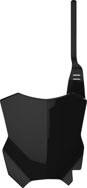  POLISPORT Number Plate - Restyle - Black - KX 125/250 8665900008 