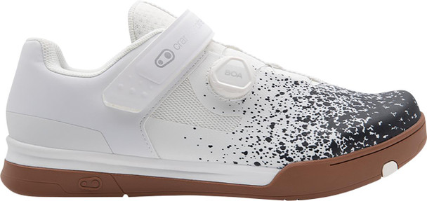  CRANKBROTHERS Mallet BOA Clip-In Shoes - Black/White Splatter - US 12 MAB11020S-12.0 