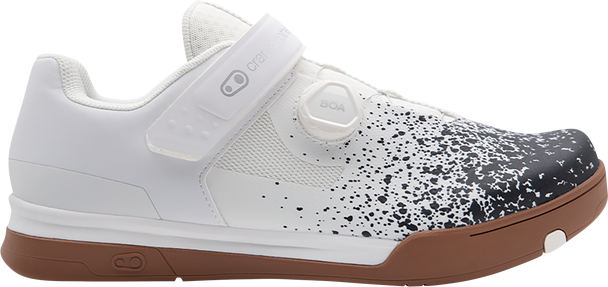 CRANKBROTHERS Mallet BOA? Clip-In Shoes - Black/White Splatter - US 10.5 MAB11020S-10.5