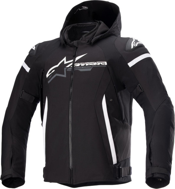  ALPINESTARS Zaca Waterproof Jacket - Black/White - Small 3206423-12-S 