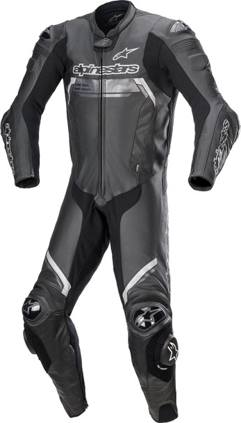  ALPINESTARS Missile Ignition v2 1-Piece Leather Suit - Black/Black - US 42 / EU 52 3150222-1100-52 
