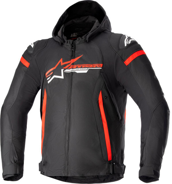  ALPINESTARS Zaca Waterproof Jacket - Black/Red/White - Large 3206423-1342-L 
