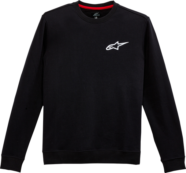 ALPINESTARS Ageless Crew Fleece - Black - Large 1232-51020-10-L