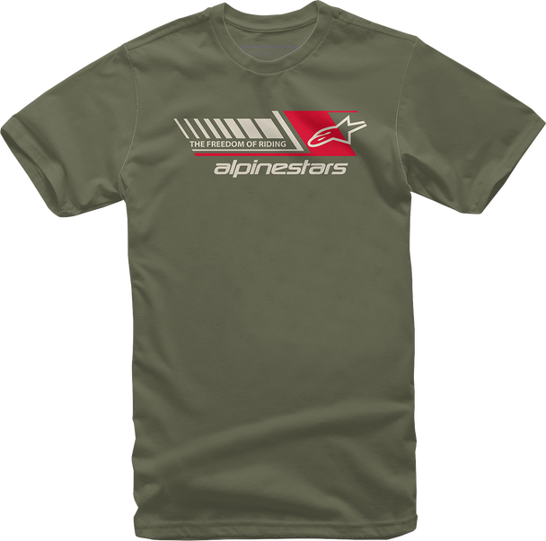 ALPINESTARS Solitaire T-Shirt - Military - Large 1232-72230-690L