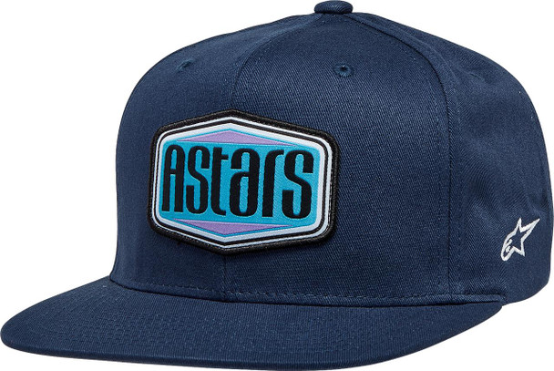  ALPINESTARS Belvedere Flat Bill Hat - Navy - One Size 1232-81050-70 