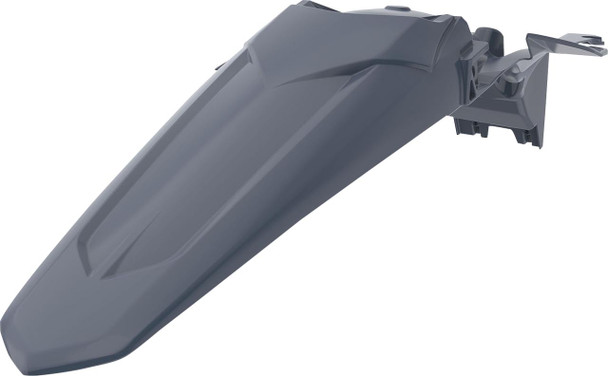  POLISPORT Fender - Rear - Gray - YZ 125/250/250F/450F 8574900006 