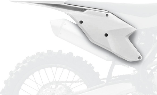  POLISPORT Fender - Rear - White - SX/SX-F 8556600008 